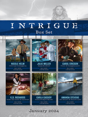 cover image of Intrigue Box Set Jan 2024/Cold Case Kidnapping/Sharp Evidence/Point of Disappearance/Under the Cover of Darkness/Unsolved Bayou Murder/The Sec